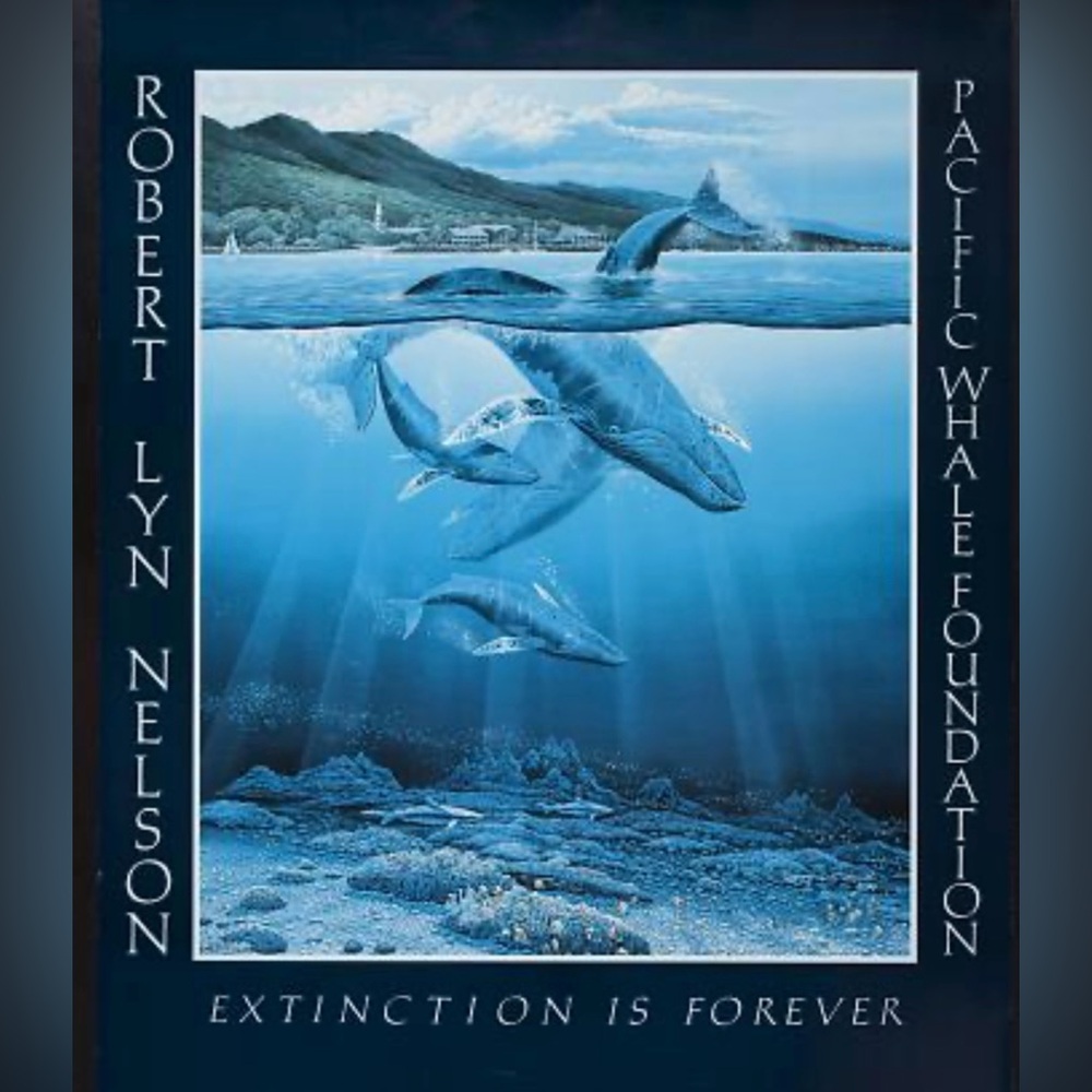 Robert Lyn Nelson Signed Lithograph “Extinction is Forever”